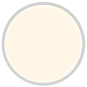 Plafoniera LED pentru iluminat exterior, senzor de miscare cu microunde, design silm Oja 42 alb 2700K 2110476101 NL