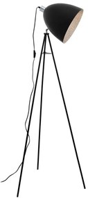 Eglo 79377 - Lampă de podea MAREPERLA 1xE27/60W/230V neagră