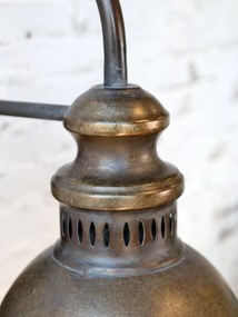 Lampă de perete, din alama antichizata, H38/L26/W16 cm