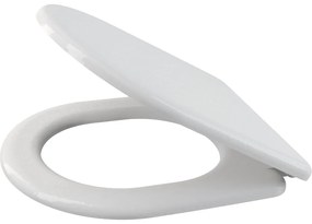 Scaun de toaleta, duroplast, SoftClose, alb 460x364 mm