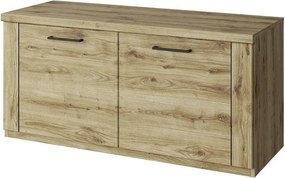 Pantofar DOORSET, stejar navarra, PAL laminat, 110x41x53 cm