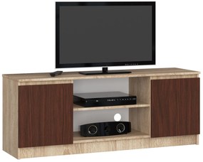 Măsuță TV Dariel (Stejar sonoma + wenge). 1069395