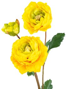 Floare artificială Ranunculus,  42 cm