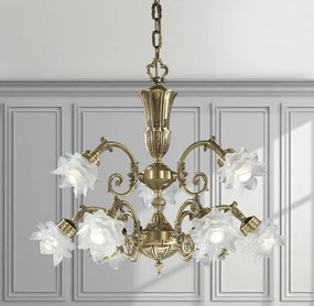 Candelabru 9 brate LUX design clasic realizat manual Michela