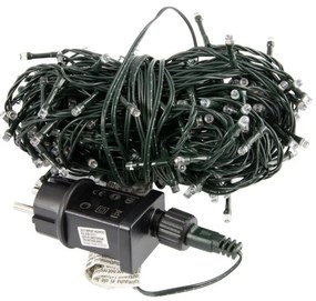 Instalație luminoasă de Crăciun 9m - 120 LED alb rece interior/ exterior