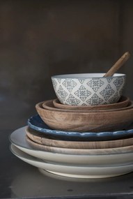 Bol din lemn de salcâm 29,5 cm, natural