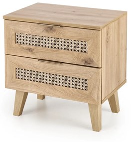 Noptiera Borneo SN-1 stejar artizan/negru