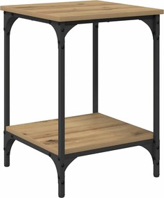 vidaXL Masă de cafea Stejar Artizanal 40 x 40 x 55 cm Lemn compozit