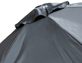 Roma D antracit parasol de grădină