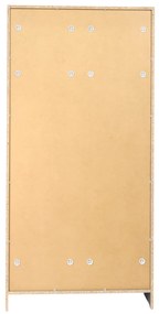 Dulap din lemn Visio LUX, 90 x 45 x 185 cm, încuietoare cu cilindru, gri
