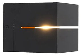 Aplică modernă neagră și aurie 9,7 cm - Transfer Groove