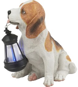 Lampa solara, forma caine, potrivita pentru exterior, Globo 33371