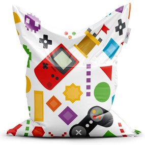 Sac de șezut Classic joc video - pentru copii, colorat