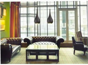 Lustră pe cablu MAXLIGHT P0233 DROP 1xE27/40W/230V d. 20 cm negru