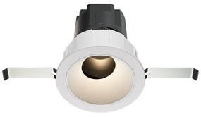 Spot LED incastrabil design tehnic Wise alb