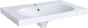 Lavoar pe mobilier cu blat Geberit Acanto 74 cm