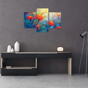 Tablou - Flori portocalii (90x60 cm)