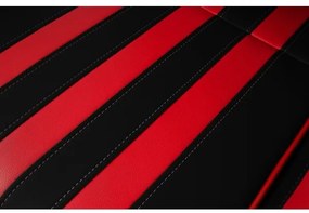 Scaun de joc negru/roșu Yenkee