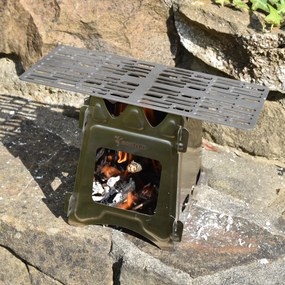Grill din titan pentru grătar Ecotree