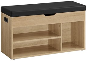 Taburet Brooks Spatii Depozitare Stejar 80x44