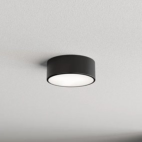 Plafonieră cu senzor CLEO, 1xE27/40W/230V, Ø 20 cm, negru