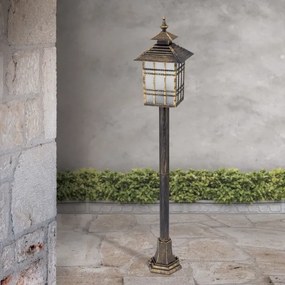 Lampă de exterior Orion AL 11-1117/1 KIKO 1xE27/11W/230V IP44 bronz/patină