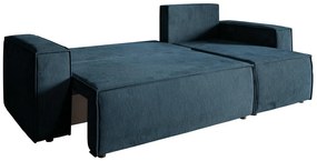 Colțar Copenhagen L  (negru + marin). 1098890