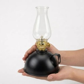 Brilagi - Lampă cu petrol MERLIN, neagră