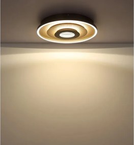 Globo 67824-30G - Plafonieră LED MILES 30W/230V 3000/4000/6000K Ø 40 cm