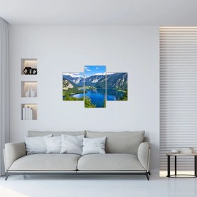 Tablou - Lacul Hallstatt, Hallstatt, Austria (90x60 cm)
