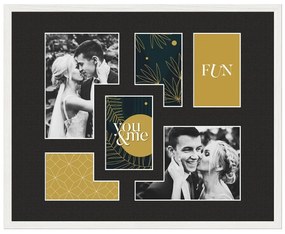 Ramă foto 42x52 cm Kyoto Black – Styler