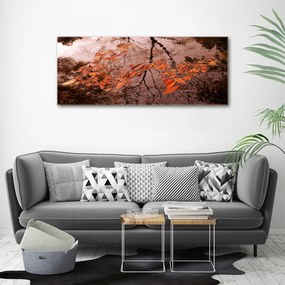 Tablou canvas Frunze de apa