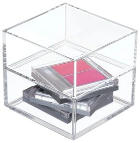 Organizator transparent stivuibil iDesign Clarity, 10 x 10 cm