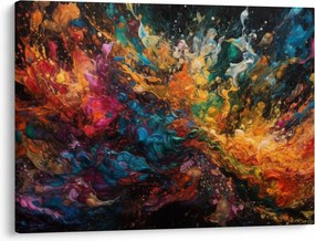 Tablou - Abstracția culorilor II. (70x50 cm)