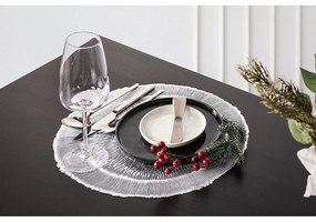 Suport de farfurie Tiseco Home Studio, ⌀ 38 cm, argintiu