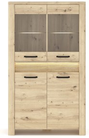 Vitrină Mindi (Stejar artisan). 1053048