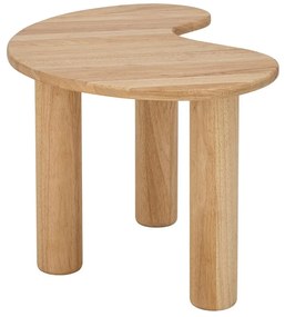 Măsuță de cafea în culoare naturală din lemn de arbore de cauciuc 44x65 cm Luppa – Bloomingville