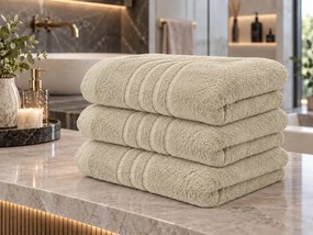 Prosop de corp Confort crem 70 x 140 cm, 100% bumbac