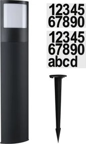 Paulmann 94514 - LED/8,5W IP44 Lampă de exterior cu senzor PADEA 230V antracit