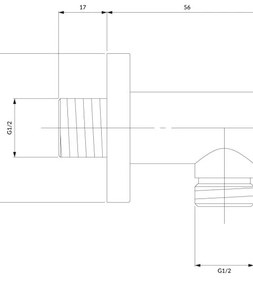 Omnires conexiune unghiulara    S008GR