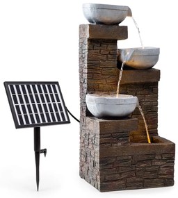 Blumfeldt Fez, fântână solară, LED, 34 × 76 × 36 cm (L × Î × l), poliresină