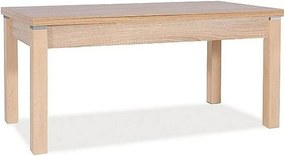 Masa Kleopatra, stejar sonoma, lemn, 124x64x56 cm