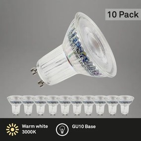 SET 10x bec LED Briloner 0548-003 GU10/3,5W/230V 3000K