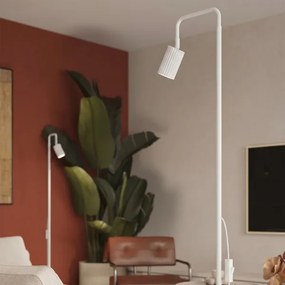 Sollux SL.2013 - Lampă de podea KARBON 1xGU10/10W/230V albă