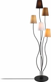 Lampadar BONIBON-13233, multicolor, metal/material textil, 14x160 cm