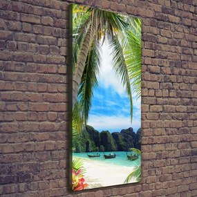 Tablou pe pânză Plaja tropicala