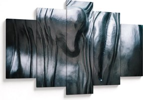 Tablou - Fața din oțel (150x105 cm)
