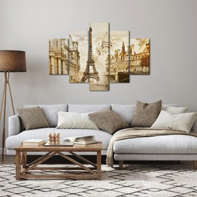 Tablou - Monumente din Paris (150x105 cm)