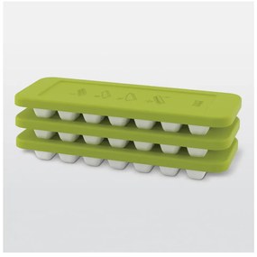 Formă pentru gheață Joseph Joseph QuickSnap Plus, verde