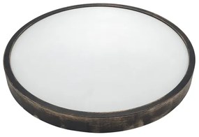 Brilagi - Plafonier CARVALHO SLIM SMOKEY, 3xE27/60W/230V, stejar, Ø 47,5 cm